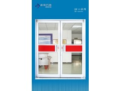 专业生产批发铝合金肯德基门-济南鼎锋门业图1
