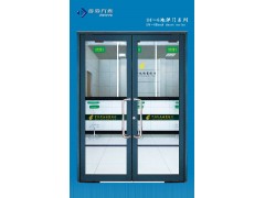 专业生产批发铝合金全密封地弹门-济南鼎锋门业图1